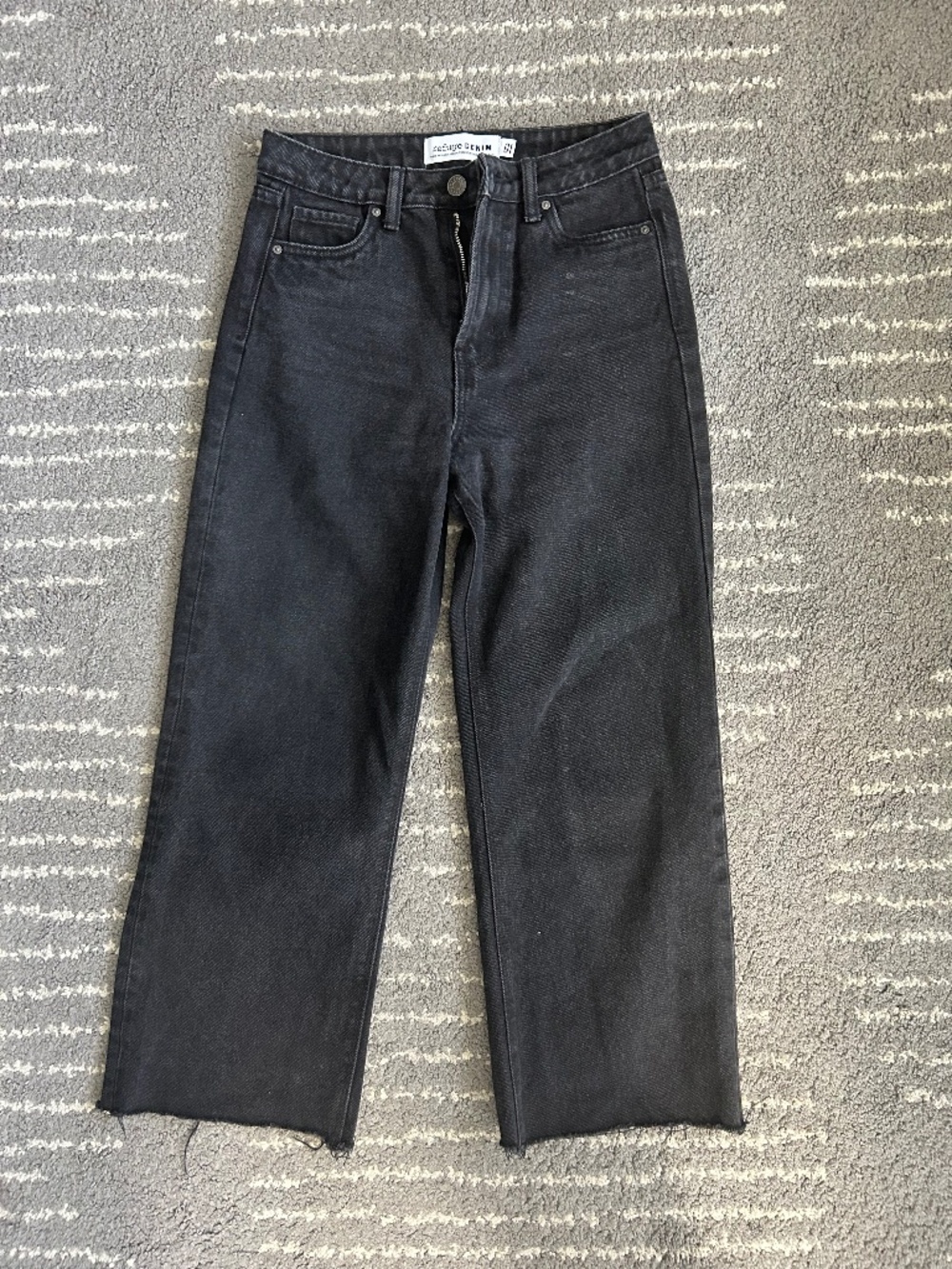 Refuge black denim pants